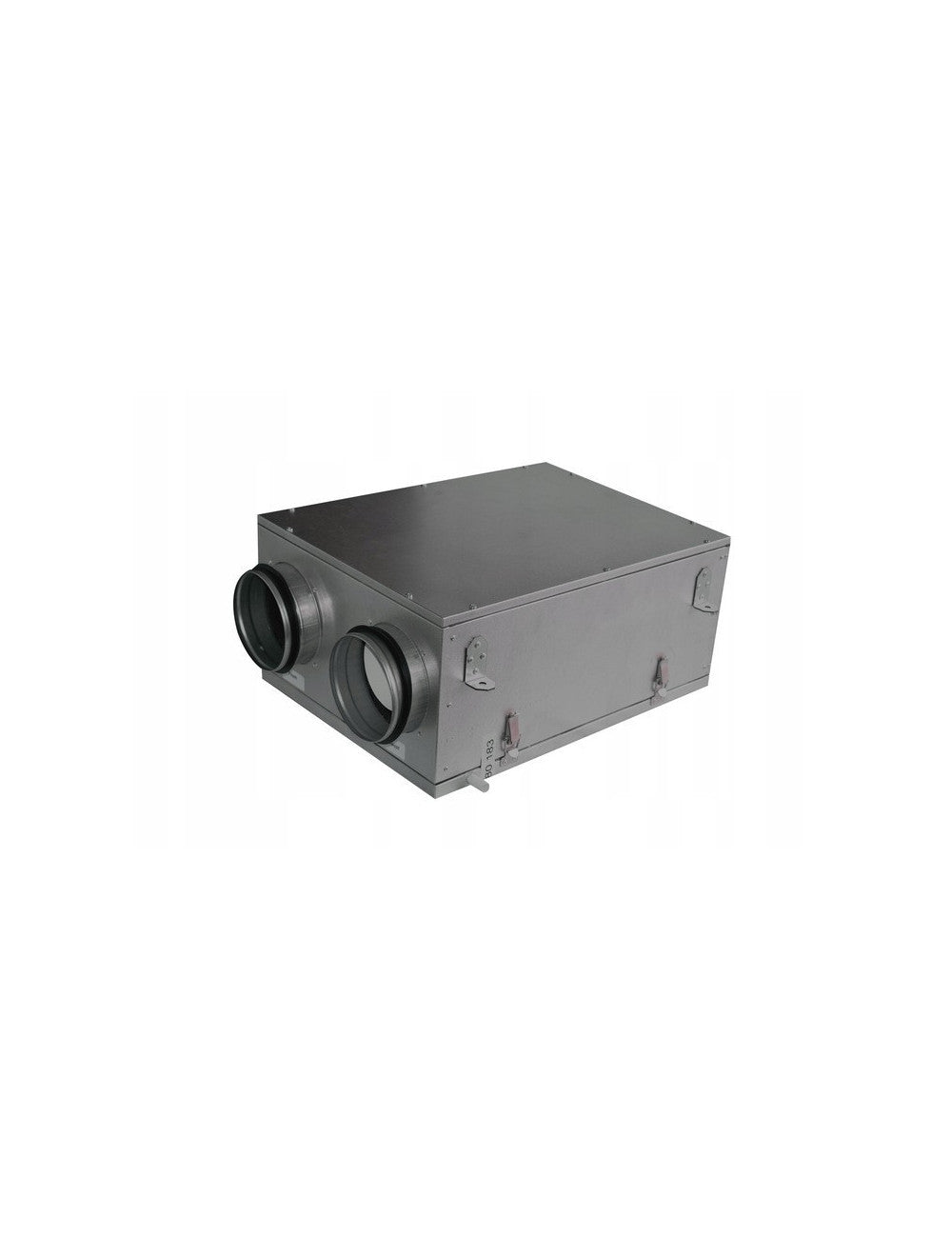 Suspended unit with a VUT 100 P mini A3 rotary heat exchanger