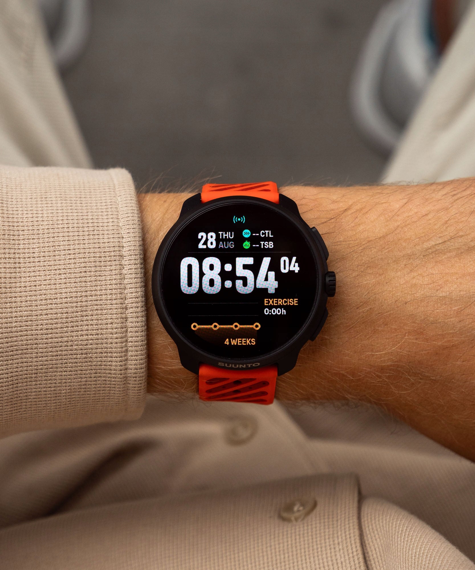 Suunto Race 2 Coral Orange Multisport Watch [Sapphire Glass] Packaging status original