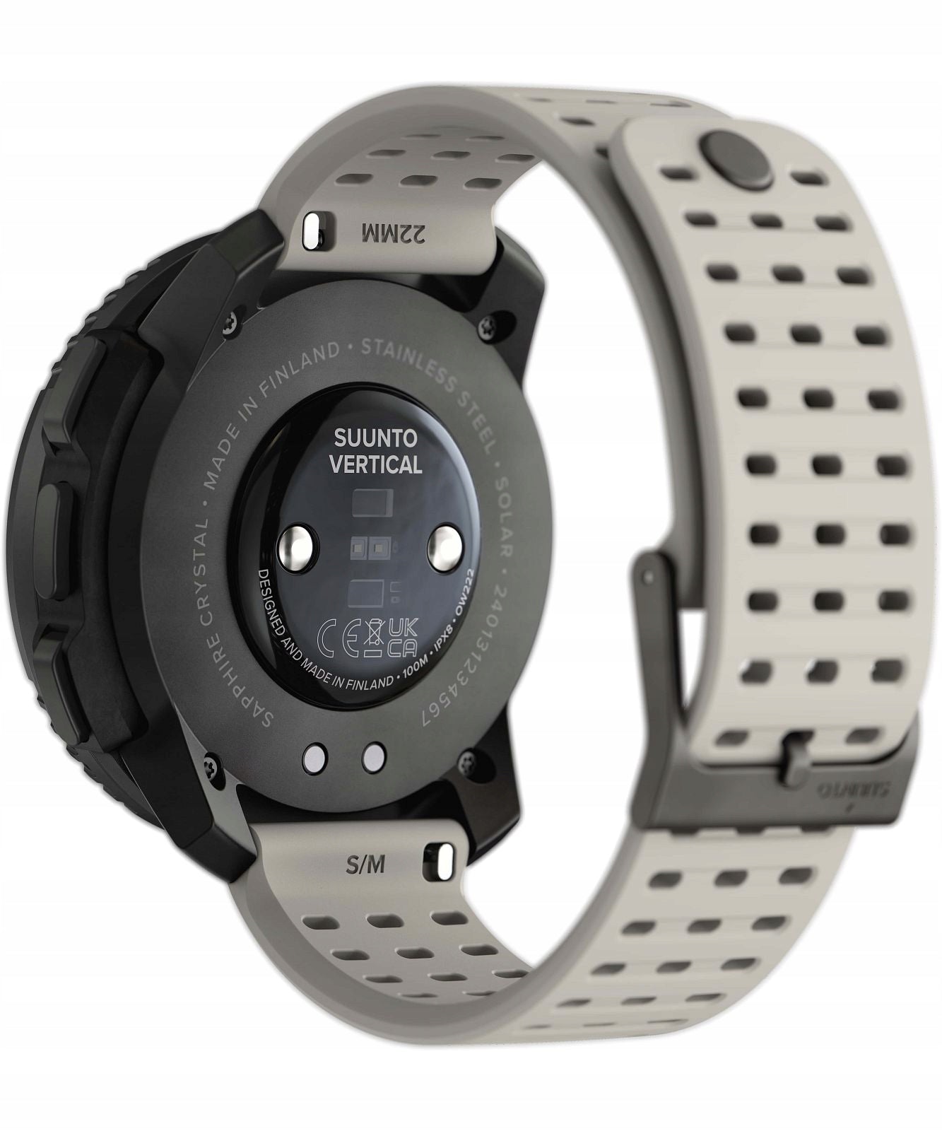 Suunto Vertical Steel Solar Sand [Sapphire Glass] Strap material other