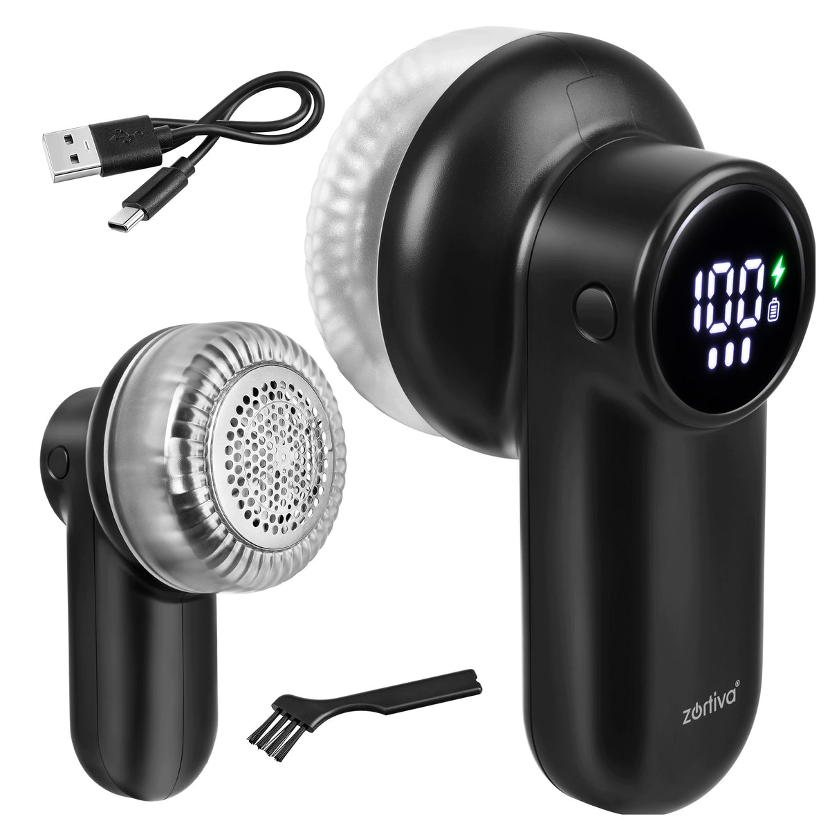 Sweater Clothes Shaver Electric Cordless Strong 3 Modes 6 Blades