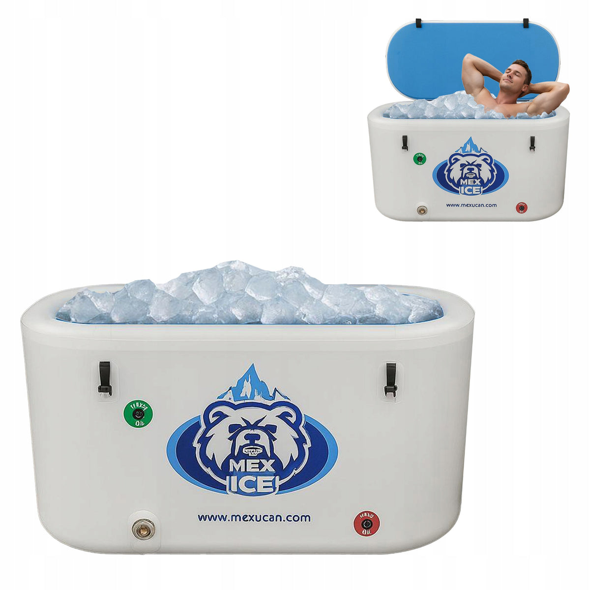 Swimming Pool Sailing Bathtub Inflatable 570 L Regeneration Ice Baths XL