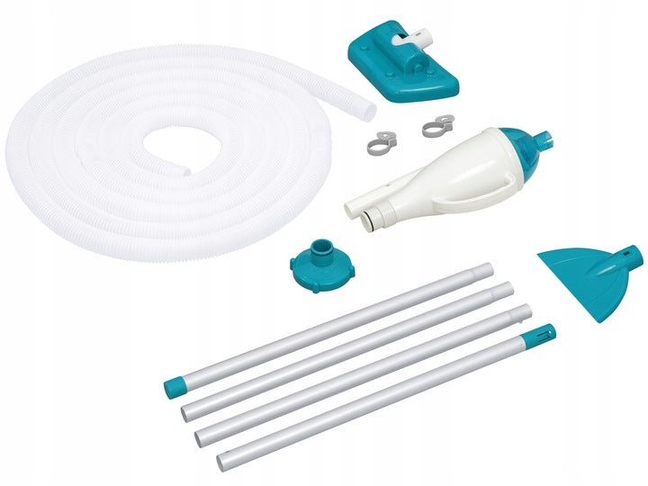 Swimming Pool Vacuum Cleaner Cleaning Pool Set Brush Pole Hose 58212 Manufacturer code 1289898444