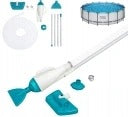 Swimming Pool Vacuum Cleaner Cleaning Pool Set Brush Pole Hose 58212
