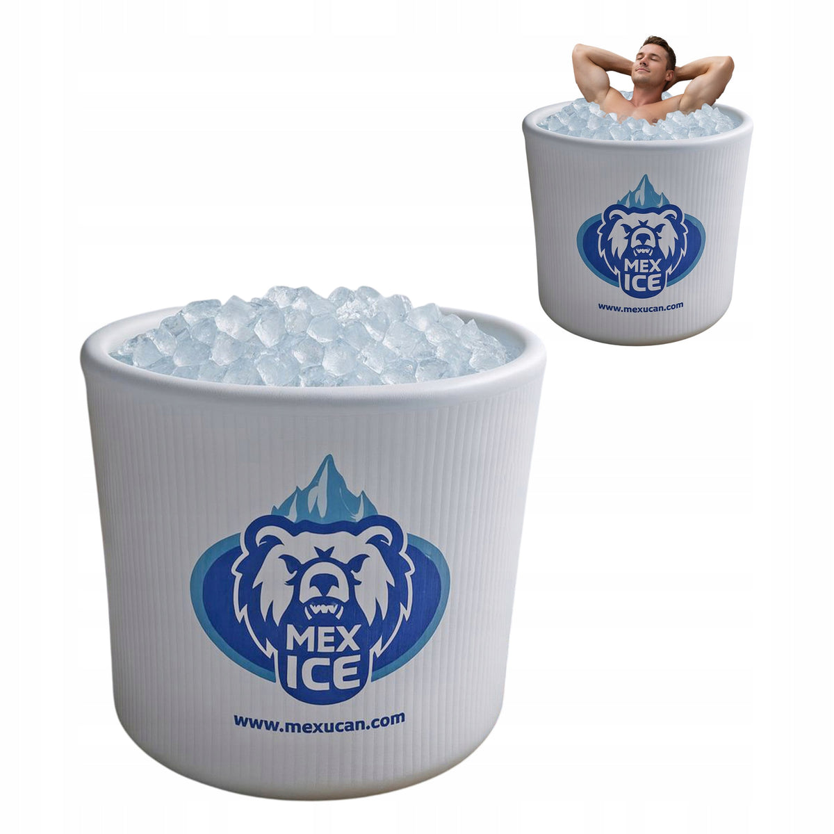 Swimming Pool for Sailing Inflatable Bathtub 460 L Regeneration Ice Cryotherapy XL