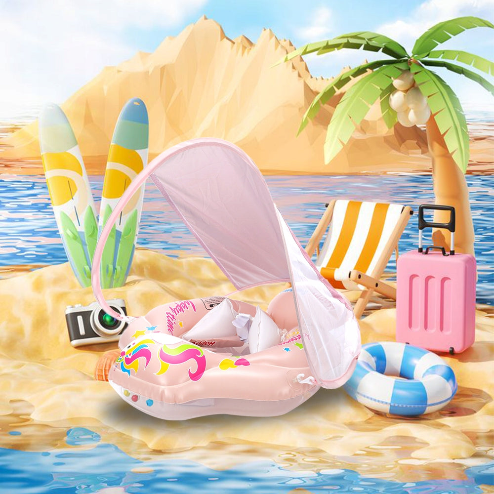 Swimming Wheel for Infants and Children with Sun Canopy, Brand no brand