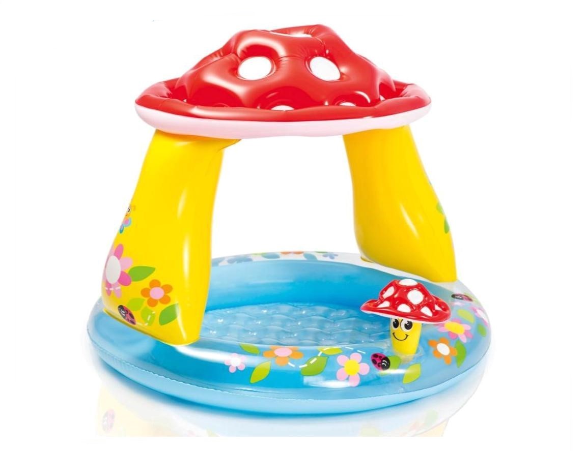 Swimming pool Shower tray with pedestal and soft bottom Intex