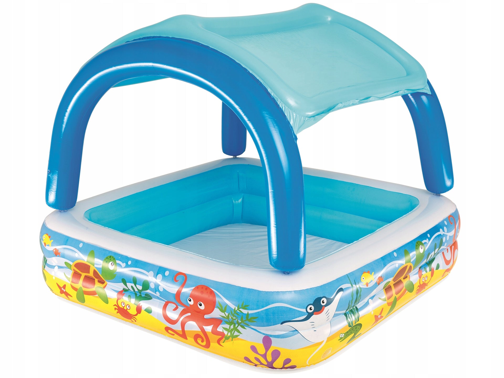 Swimming pool inflatable with visor pool for children 140x140 cm Bestway 52192 Manufacturer code 52192