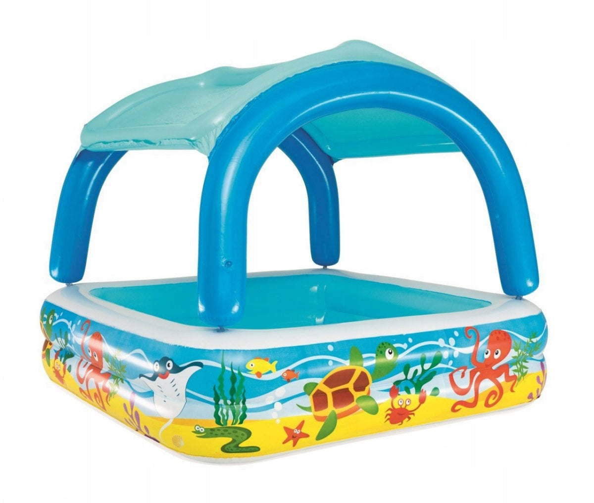 Swimming pool inflatable with visor pool for children 140x140 cm Bestway 52192 Packaging status original