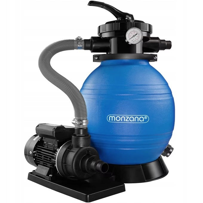 Swimming pool pump sand filter set 10200L/h