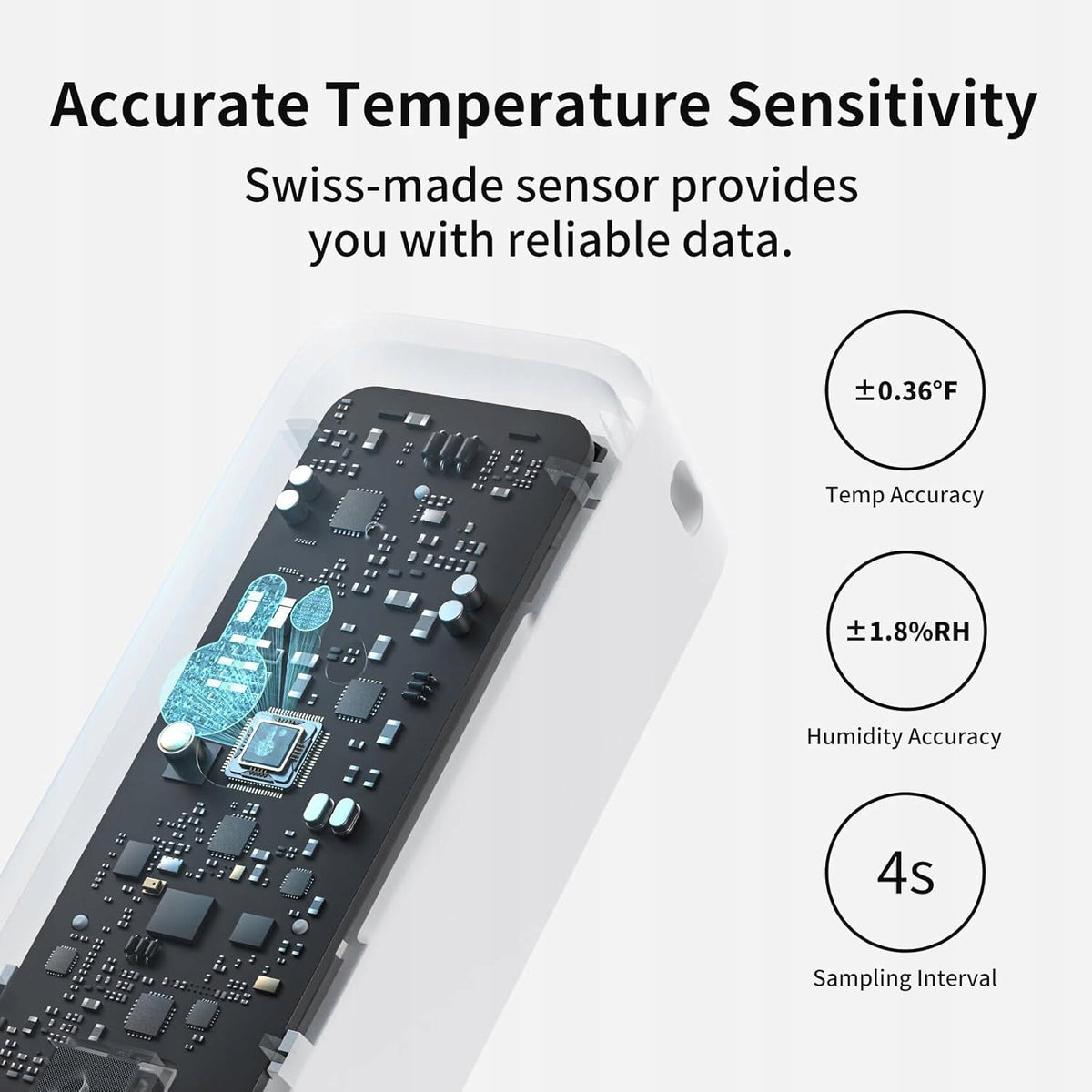 SwitchBot W3400010 Humidity Temp Sensor 3x + Hub Mini Matter Packaging status original
