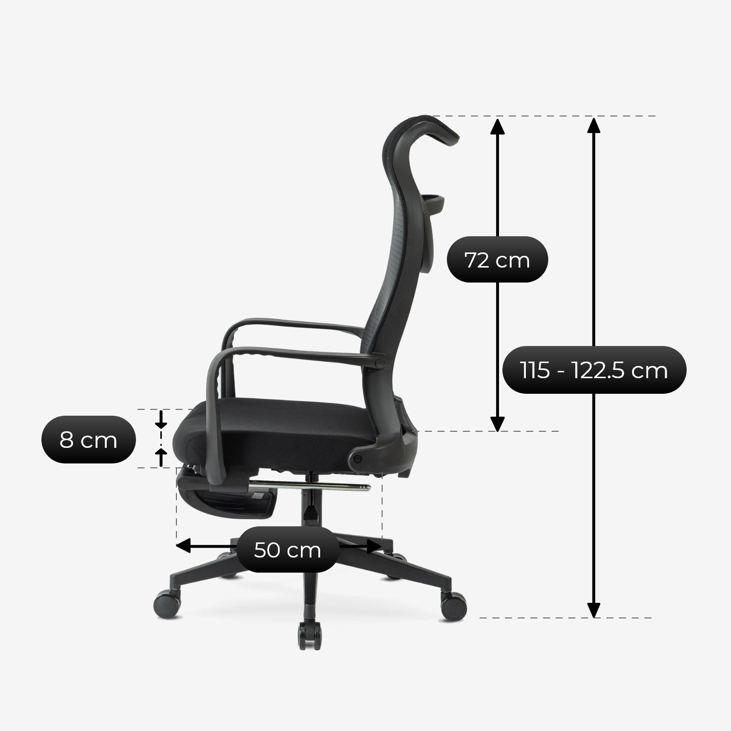 Swivel Chair Black Office Ergonomic For Office ACTON Chair Manufacturer code fotel gabinetowy biurka krzesło ergonomiczne