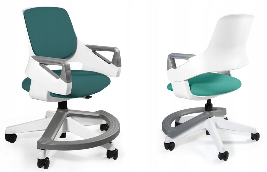 Swivel Chair ROOKEE Green Desk Adjustable 4-14 Years