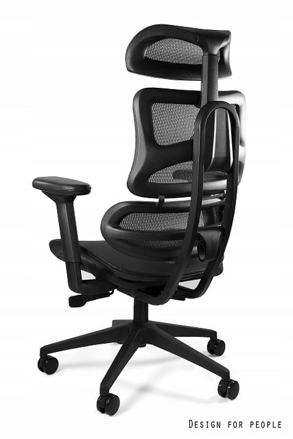Swivel Seat ERGOTECH Mesh Headrest Armrests 3D -DURABLE- 130kg Packaging status original