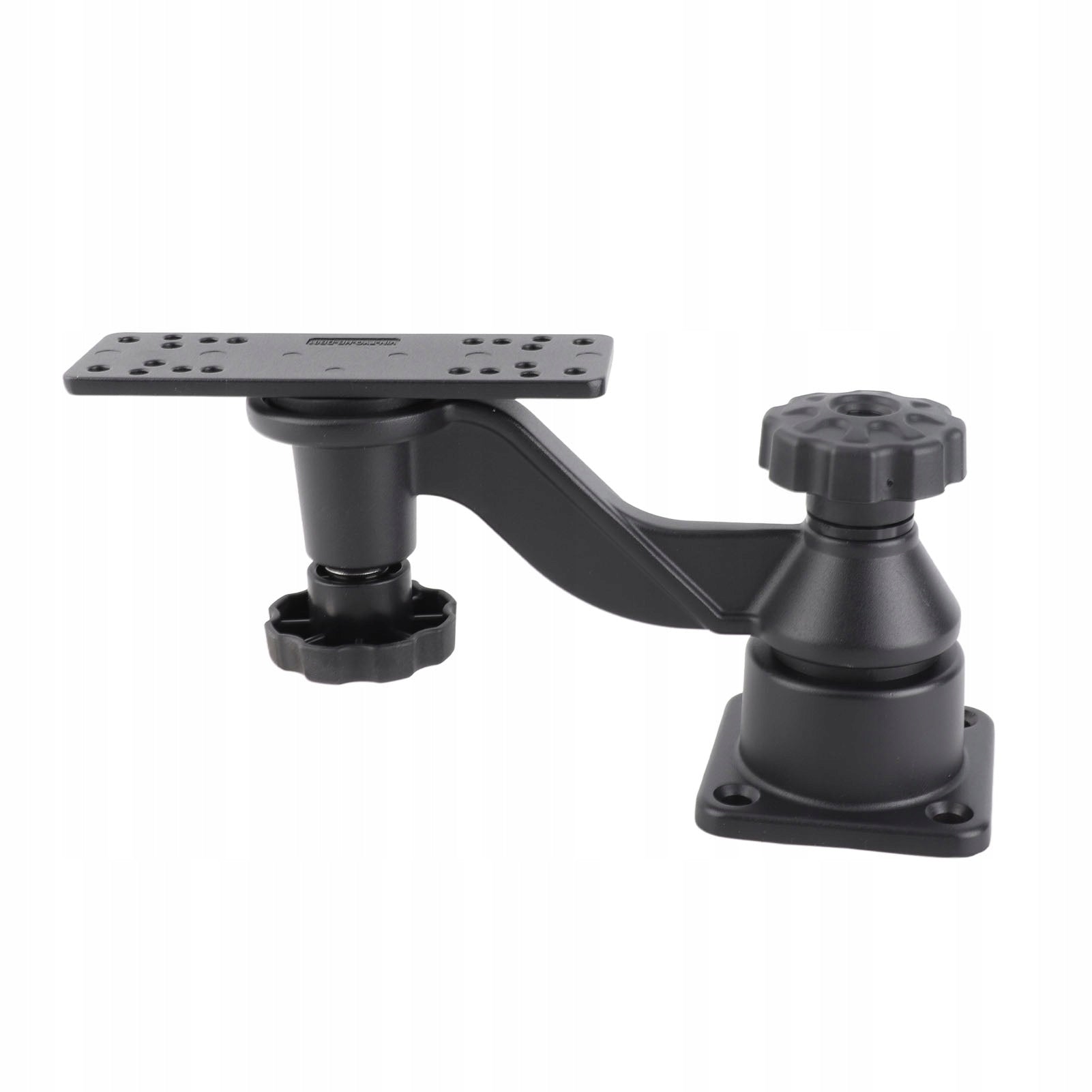 Swivel arm holder for sonar, durable 6-inch uchw design
