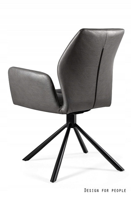 Swivel chair Chair Alice GREY ECO Swivel seat OFFICE EAN (GTIN) 5908242419213