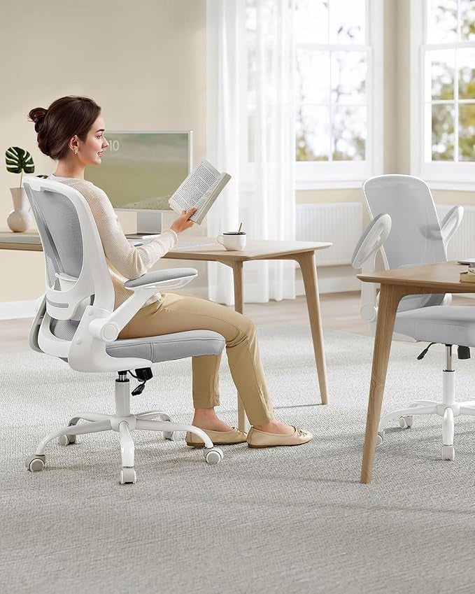Swivel chair Songmics model: OBN037G02 grey Manufacturer code OBN037G02
