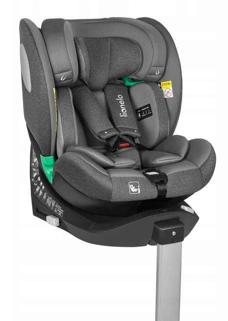 Swivel seat LIONELO BRAAM i-Size 40-150 cm Grey Stone