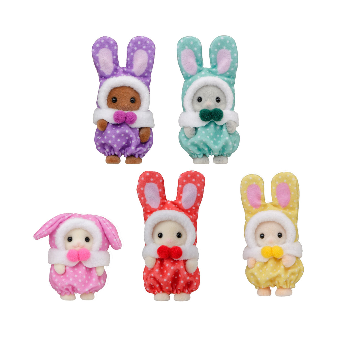 Sylvanian Families Colorful Bunnies Bag Surprise 5924 Packaging status original