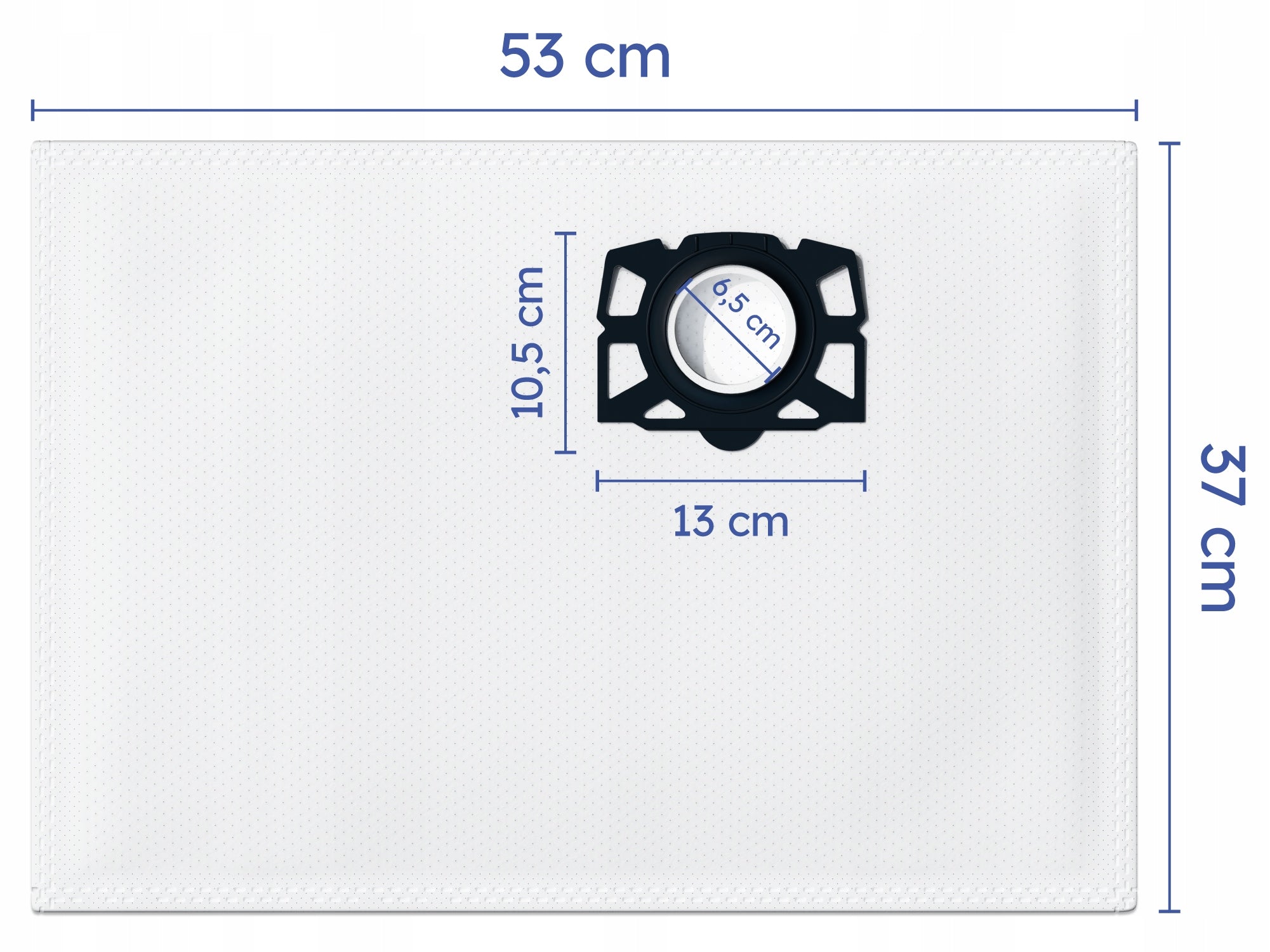 Synthetic Bags For Vacuum Cleaner Kärcher WD 3 V-17/4/20 10 Pieces Industrial Manufacturer code 5908030553136