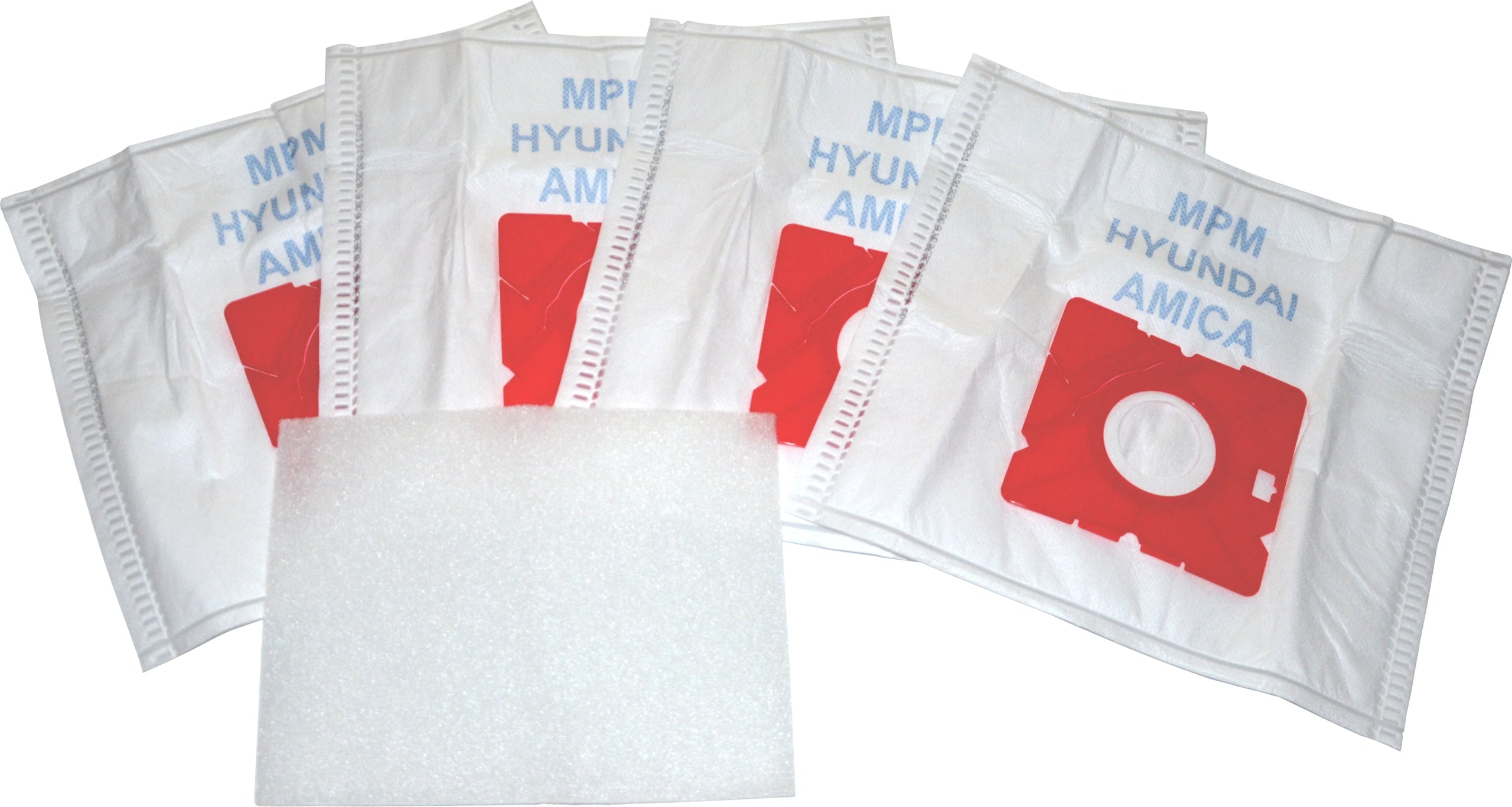 Synthetic bags for vacuum cleaner MPM MOD 52 MOD 53 850W 8pcs Manufacturer code MPMB02