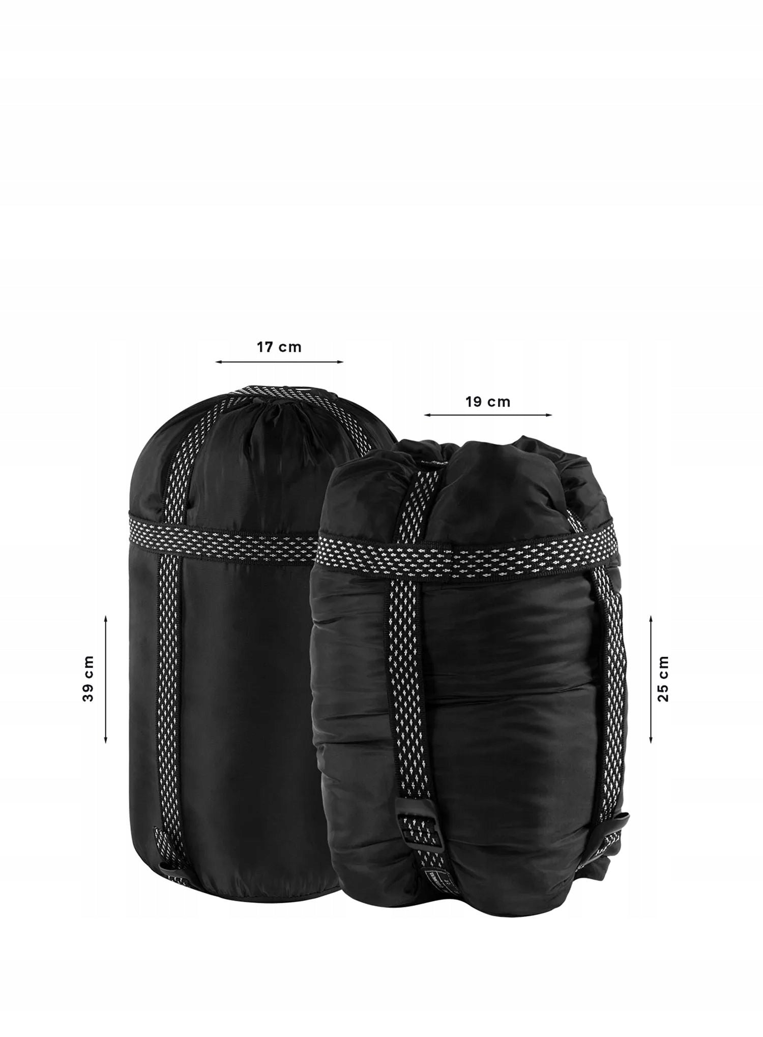 Synthetic sleeping bag Alpinus Fiber Pro 1100 - grey Right Brand Alpinus
