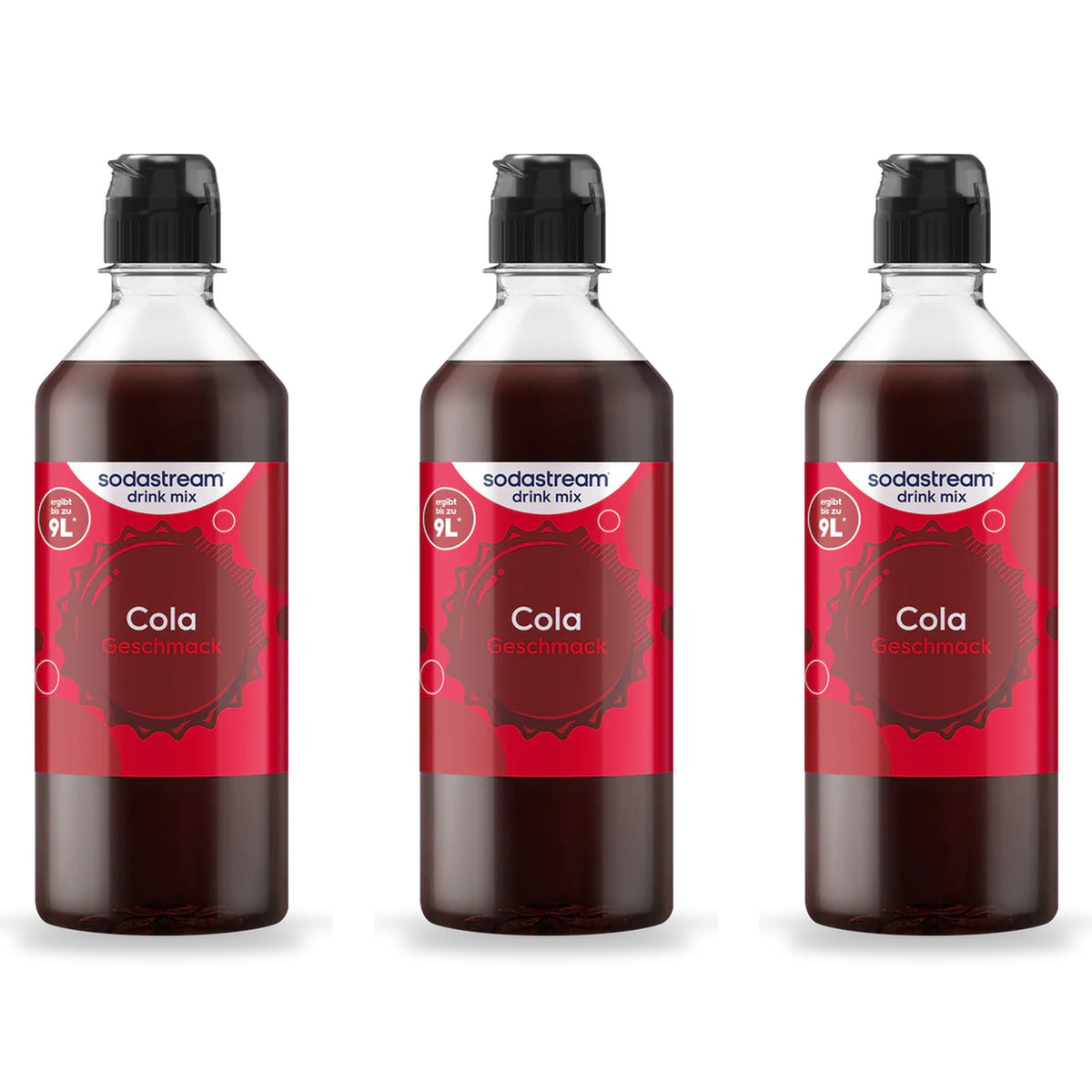 Syrup concentrate cola classic for saturator SodaStream 9L drink with 440 ml