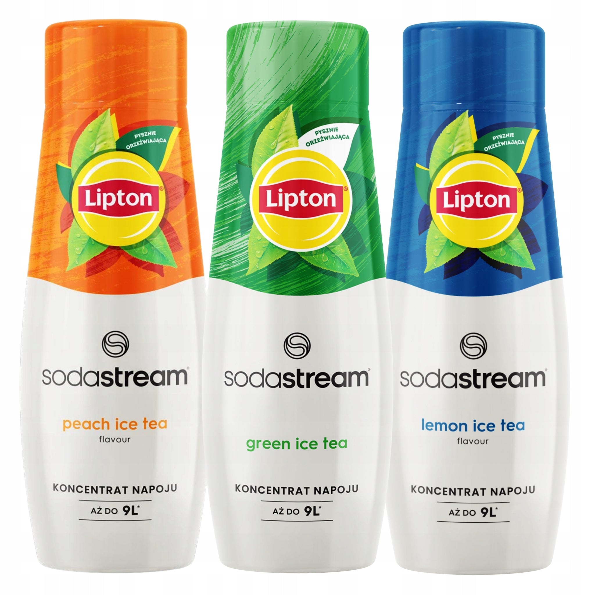 Syrups SodaStream Lipton Ice Tea Lemon Green Tea Peach
