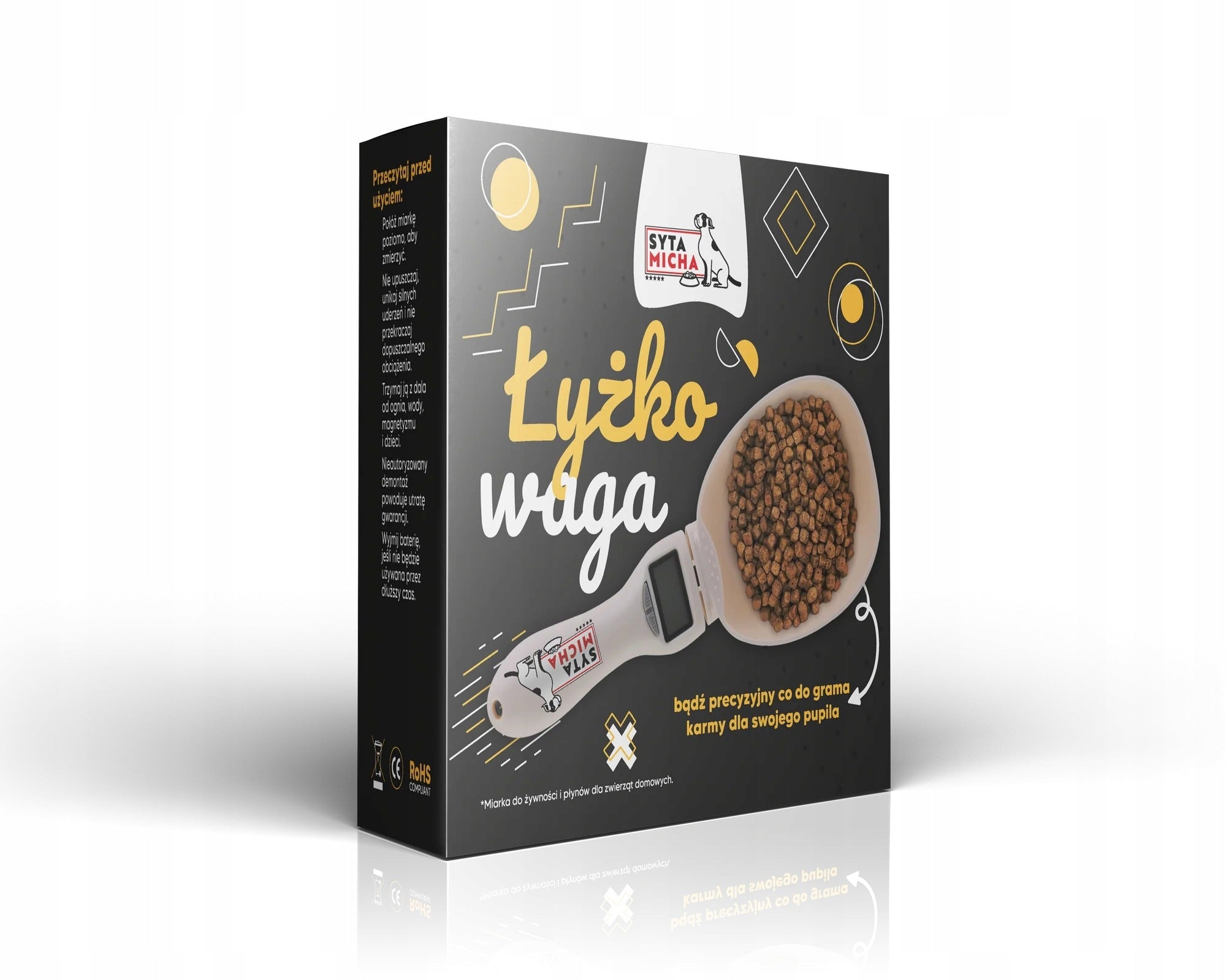 Syta Micha Digital spoon-weight for applying dog food