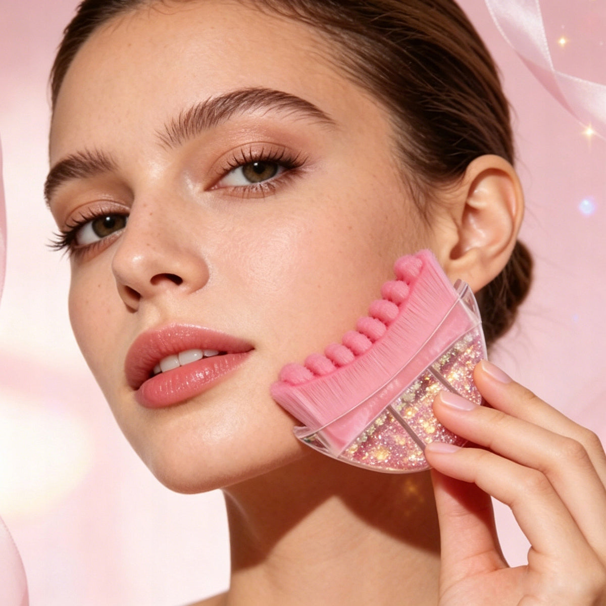 Szczotka do masażu limfatycznego + Gua Sha do pielęgnacji twarzy i ciała Manufacturer code 8581703045977