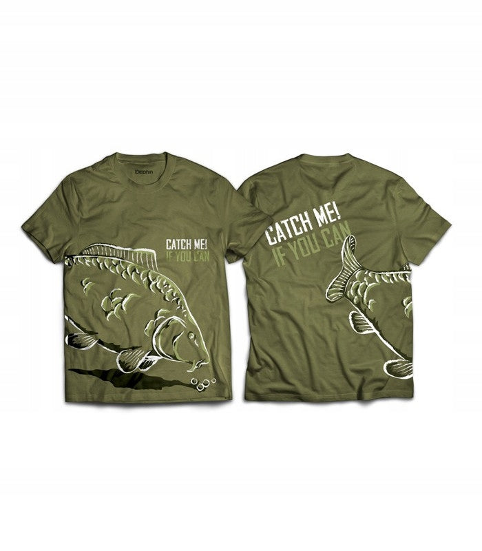 T-SHIRT DELPHIN CATCH ME! M