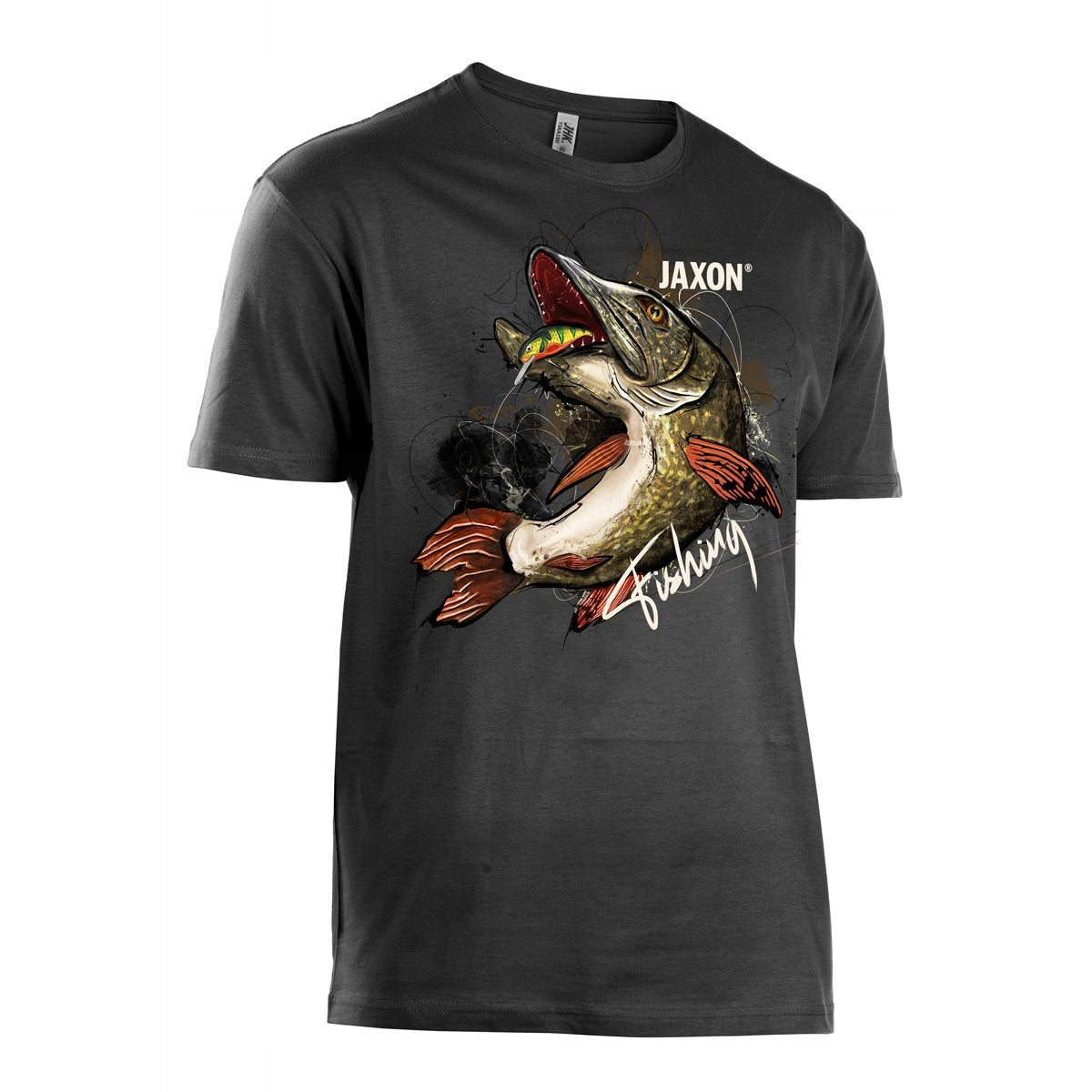 T-SHIRT JAXON NATURE BLACK PIKE size. XL Color black