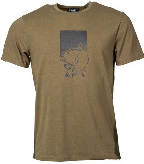 T-SHIRT NASH MAKE IT HAPPEN T-SHIRT FISH GREEN S