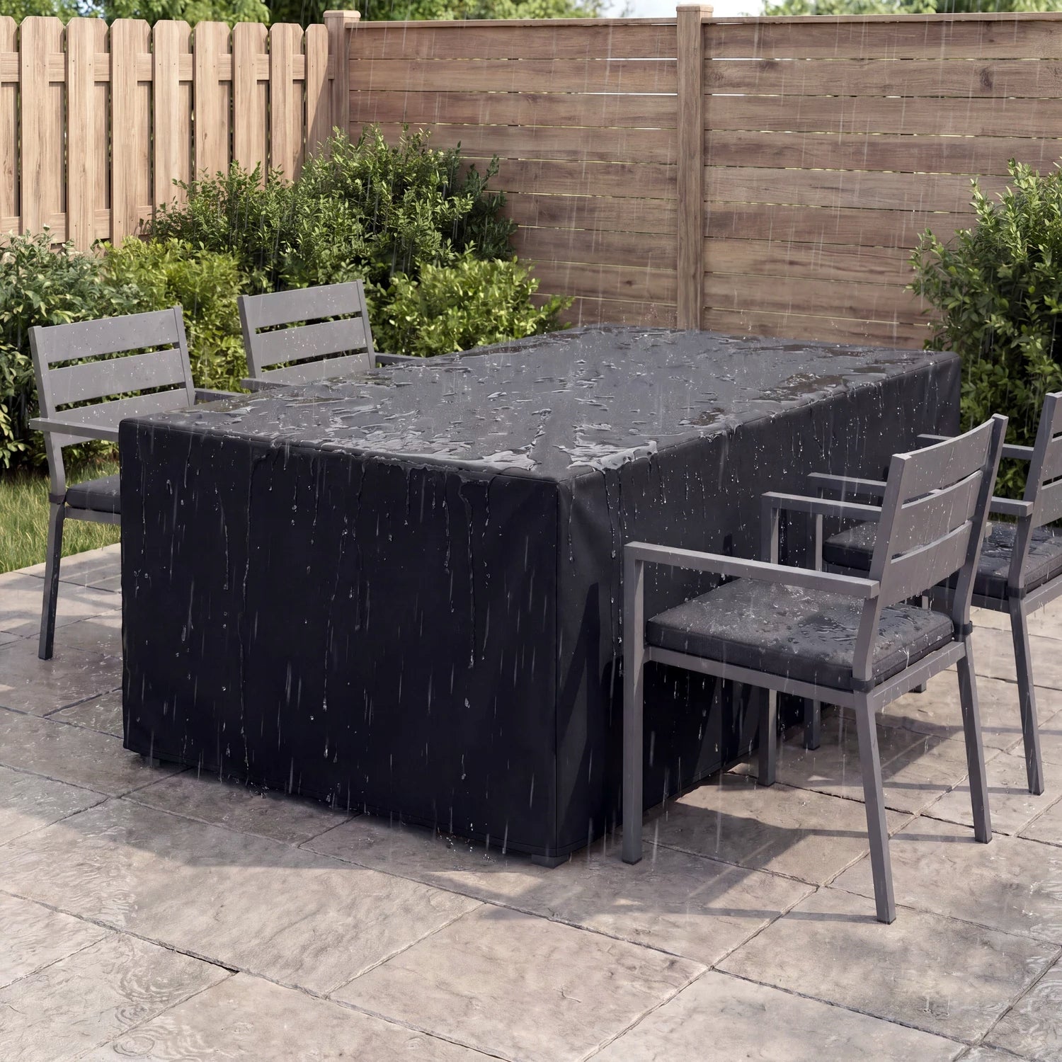 TABLE COVER GARDEN FURNITURE 215X135X105CM WATERPROOF UV OUTTEC Product weight with unit packaging 1.18 kg