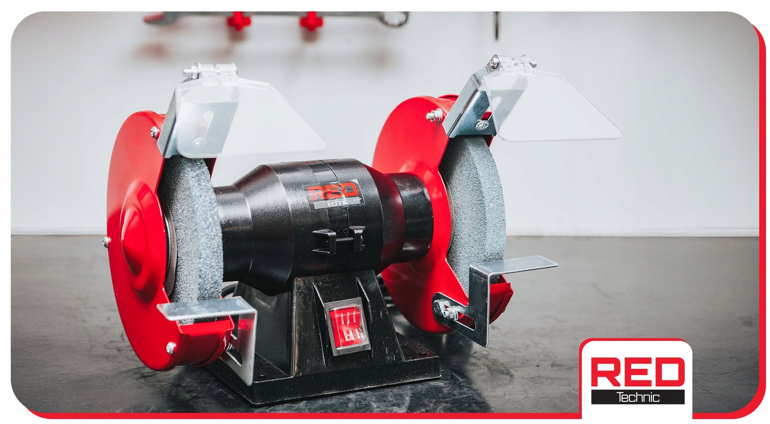 TABLE GRINDER 1500W STONE DOUBLE 2x STONE DISC 150mm STRONG Kind bench grinder