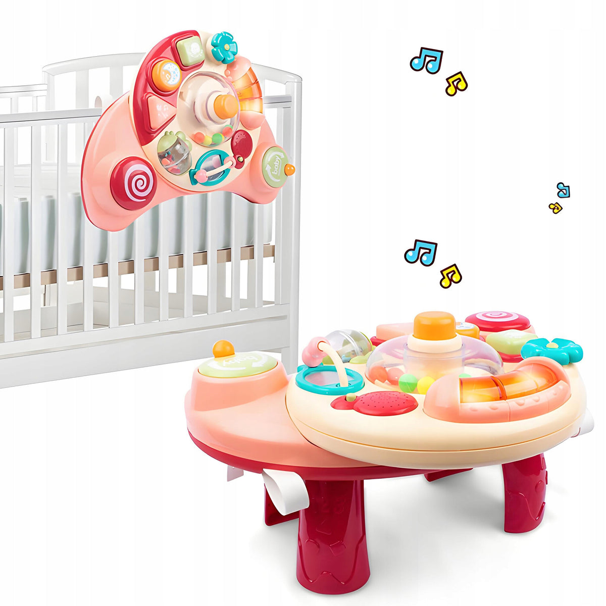 TABLE INTERACTIVE SOUND LIGHT TOY FOR CHILDREN FOR THE YOUNGEST Brand Aga4Kids