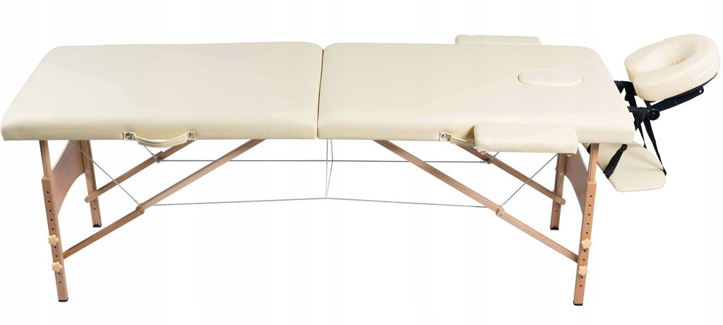 TABLE MASSAGE BED 12KG WOODEN 2 SEGMENT FULL SIZE Kind folding table