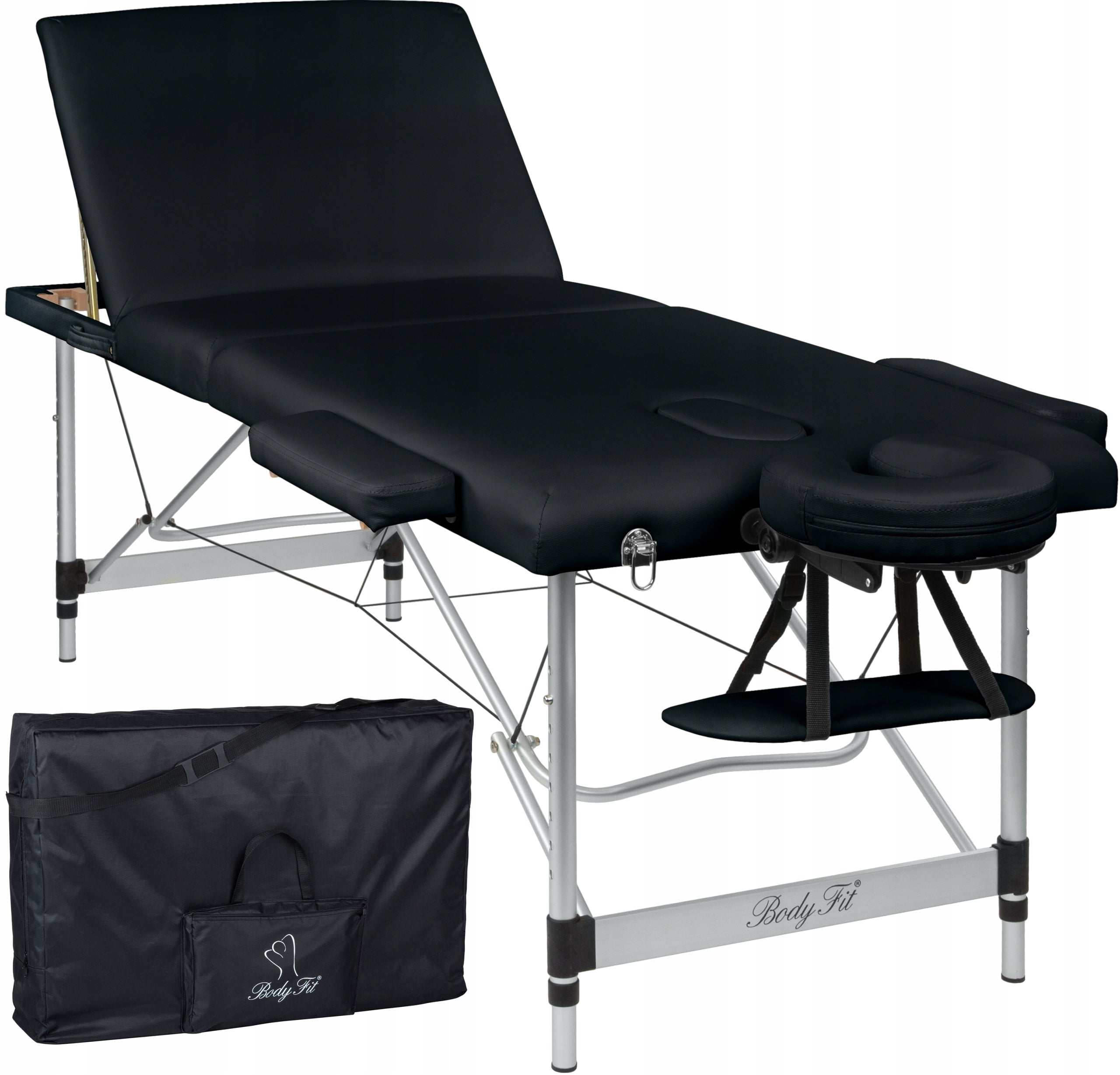 TABLE MASSAGE BED ALUMINUM 3 SEGMENT XXL + BAG FREEBIE