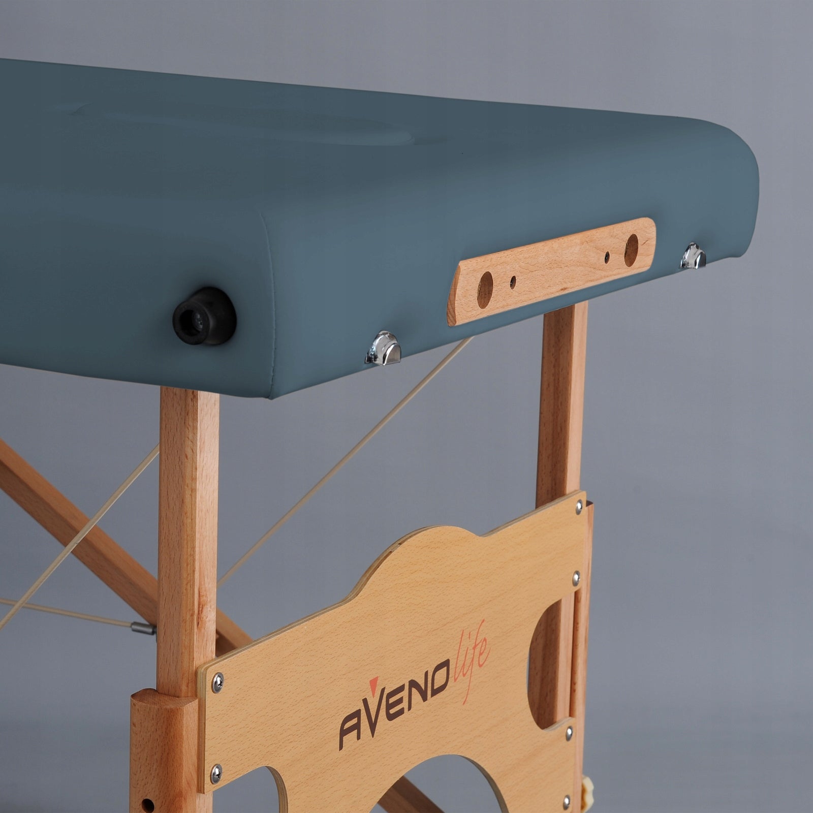 TABLE MASSAGE BED FOLDING WOOD 2 SEGMENTS PORTABLE AURA 64 CM Brand Aveno Life
