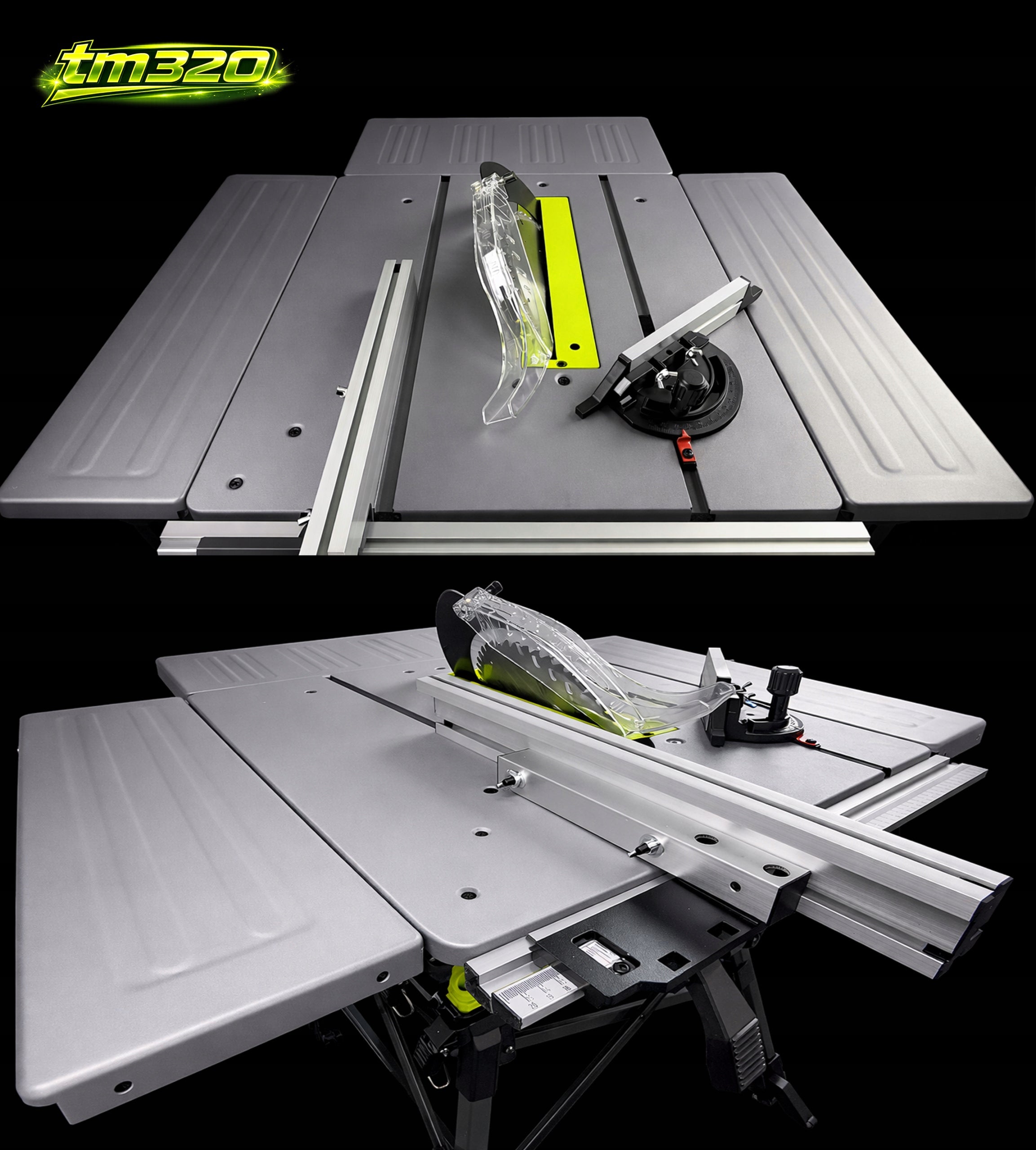TABLE SAW saw 2200W toolme tm320 SOFT start 4 -Table leg FIX Packaging status original