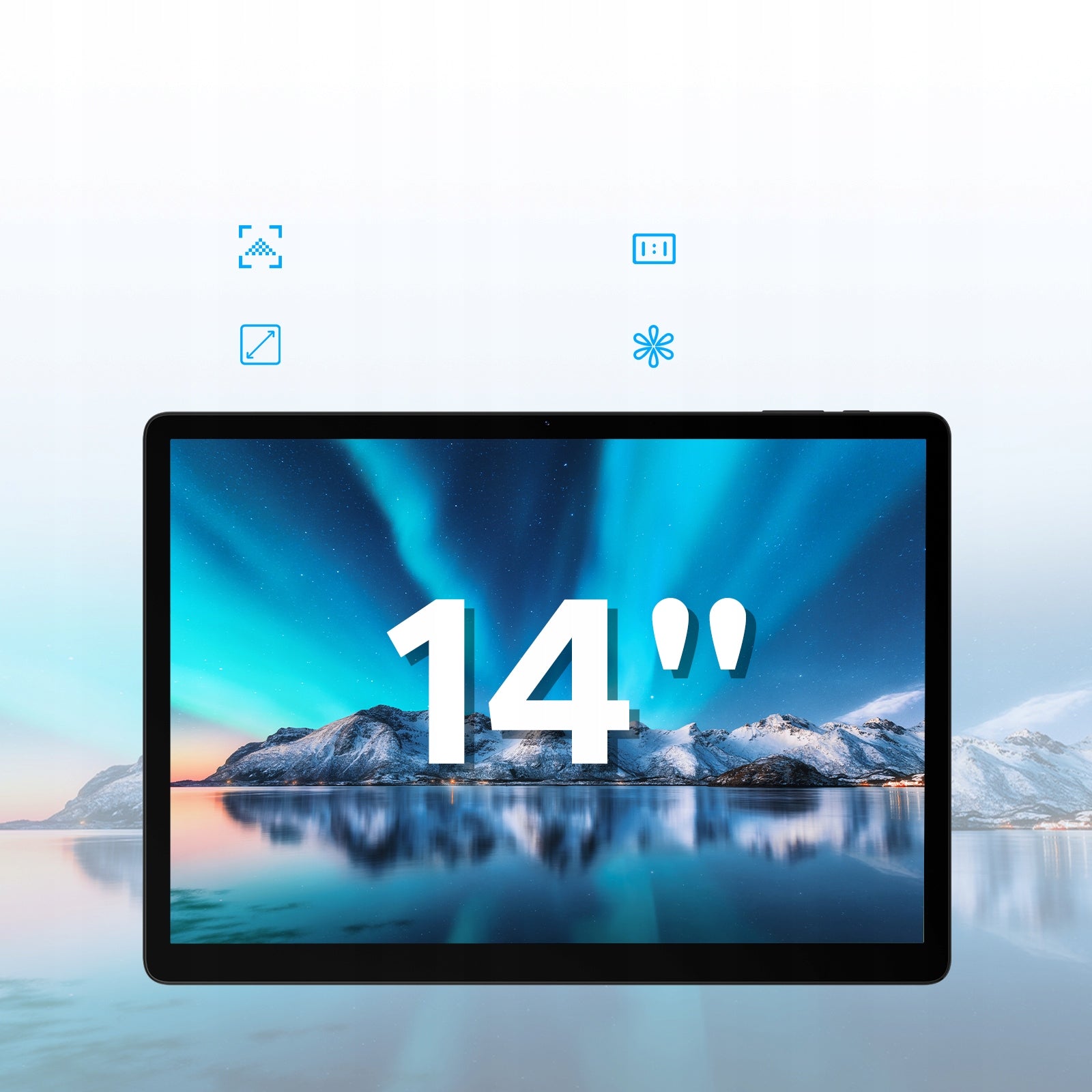 TABLET 14" LARGE SCREEN DOOGEE TABE3MAX 4G LTE GPS 32/256GB SET 13500MAH Manufacturer code TABE3MAX-V-BLACK-ALG