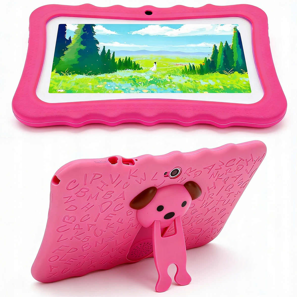 TABLET FOR CHILDREN 7' EDUCATIONAL GAMES TOYS SET ANDROID 2/32 GB pink Packaging status original