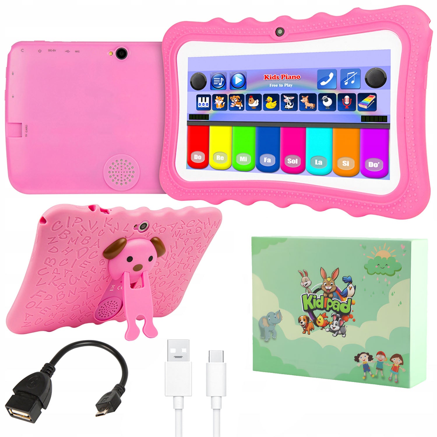TABLET FOR CHILDREN EDUCATIONAL 7"32GB WIFI BLUETOOTH SUPPORT POLISH LANGUAGE