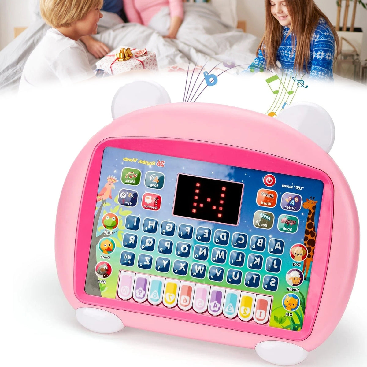 TABLET FOR CHILDREN INTERACTIVE EDUCATIONAL LEARNING THROUGH PLAY WITH LED INTERESTING