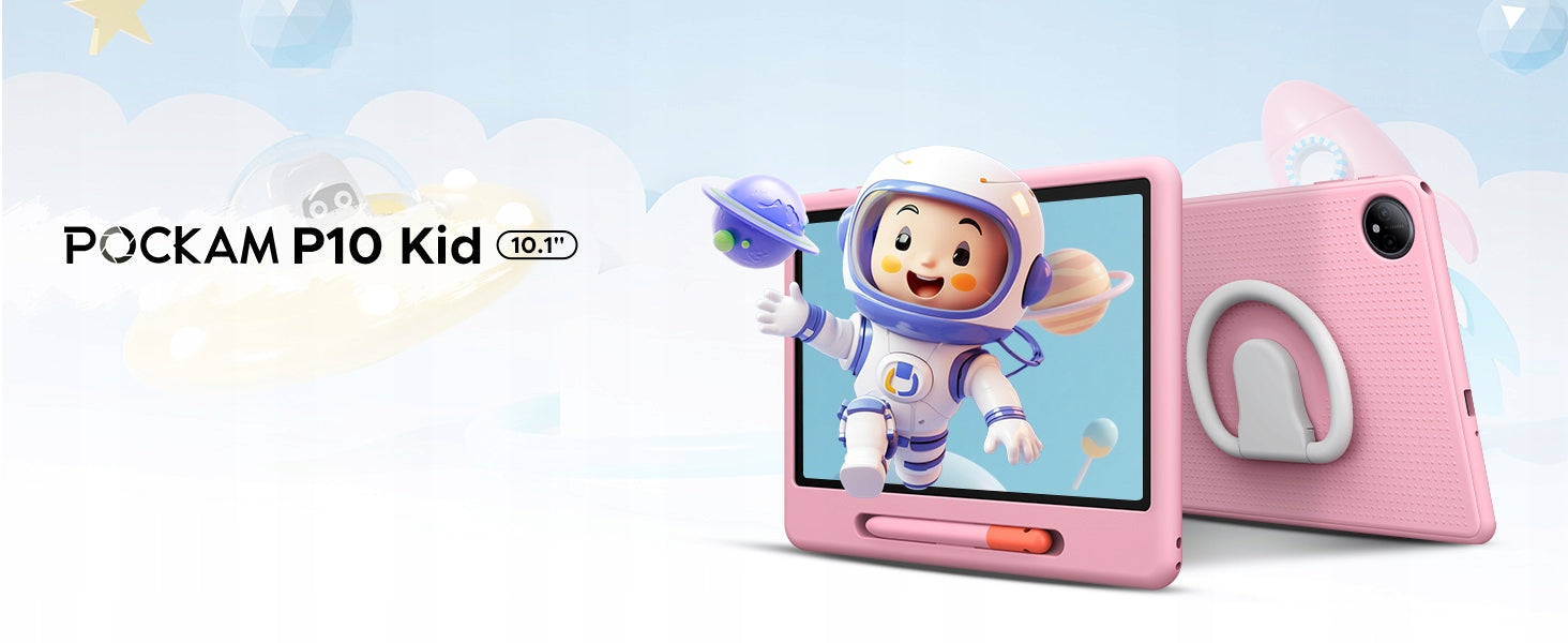 TABLET FOR KIDS 10,1" Pockam P10KID 6/64GB WiFi EDUCATIONAL GIFT SET Manufacturer code 6979284600432