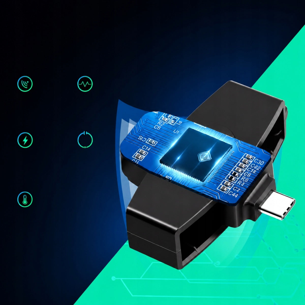 TACHOGRAPH CARD READER DRIVER USB-C ANDROID Packaging status original