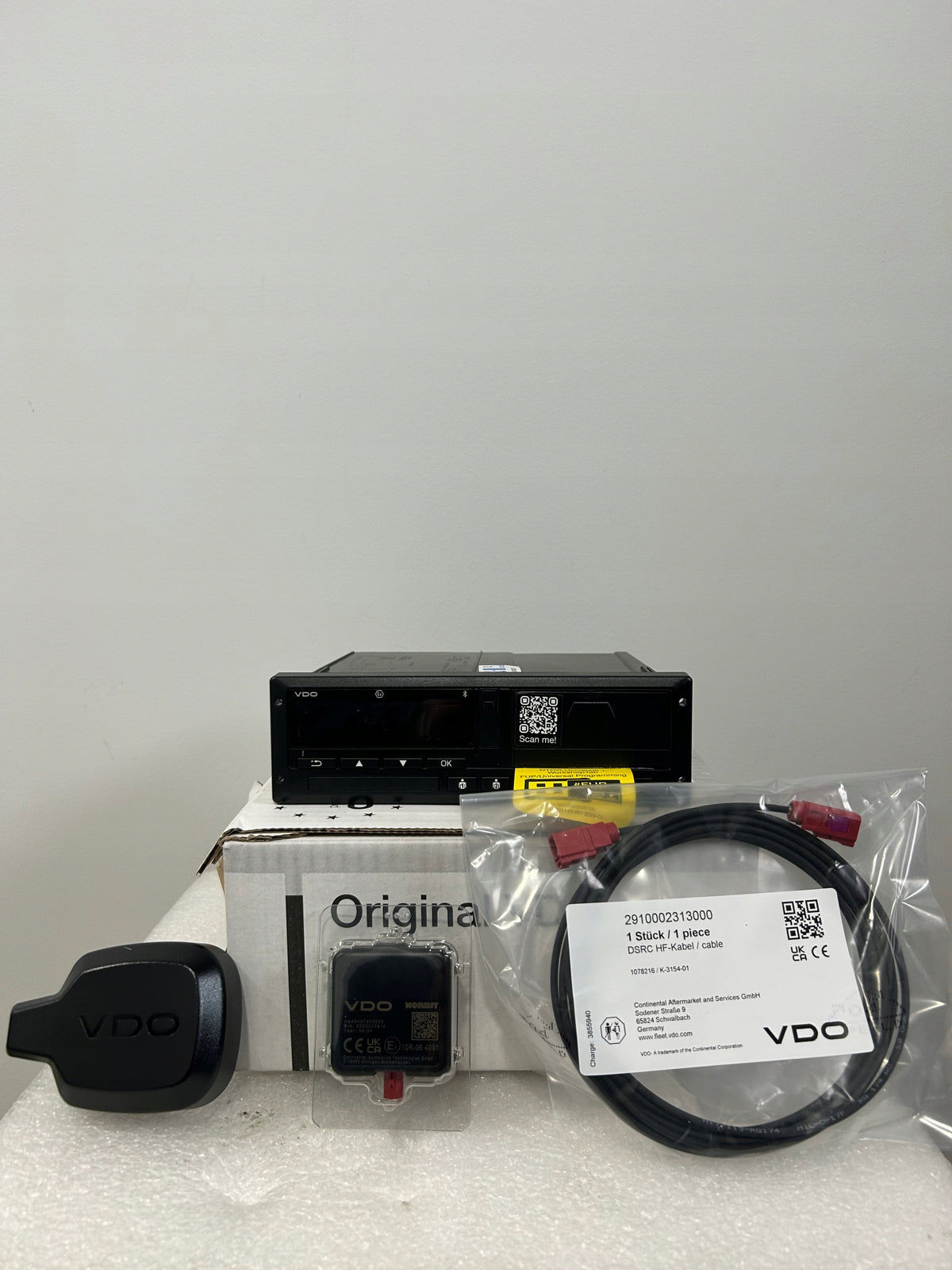 TACHOGRAPH VDO SET GREEN/BLUE 4.1 DTCO + Mobility package