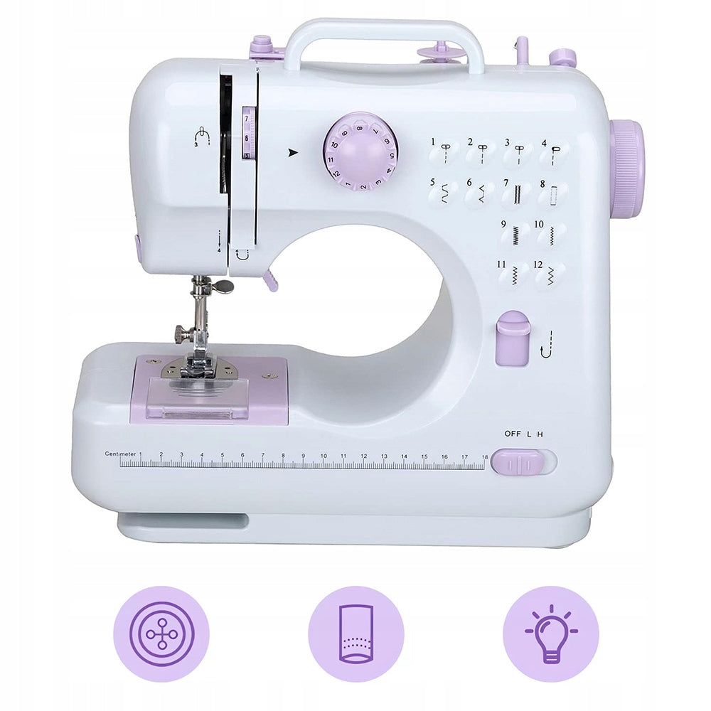 TAILORING MACHINE MINI 12 STITCHES FOR DENIM AND FABRIC LED LIGHTING Packaging status original