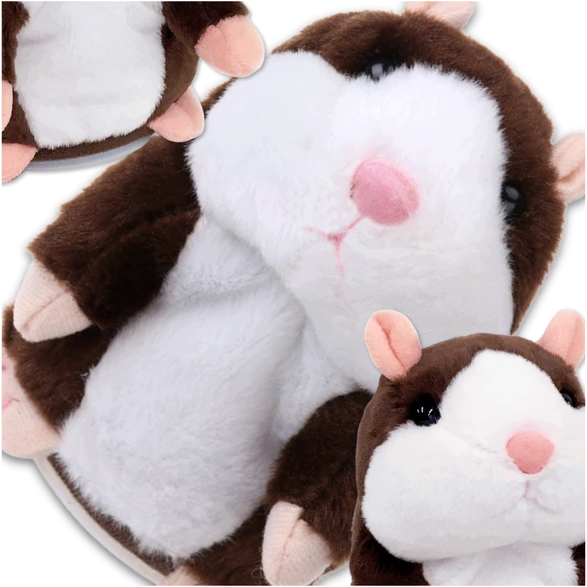 TALKING INTERACTIVE HAMSTER TALKING CUDDLY FOR KIDS MOCKINGBIRD