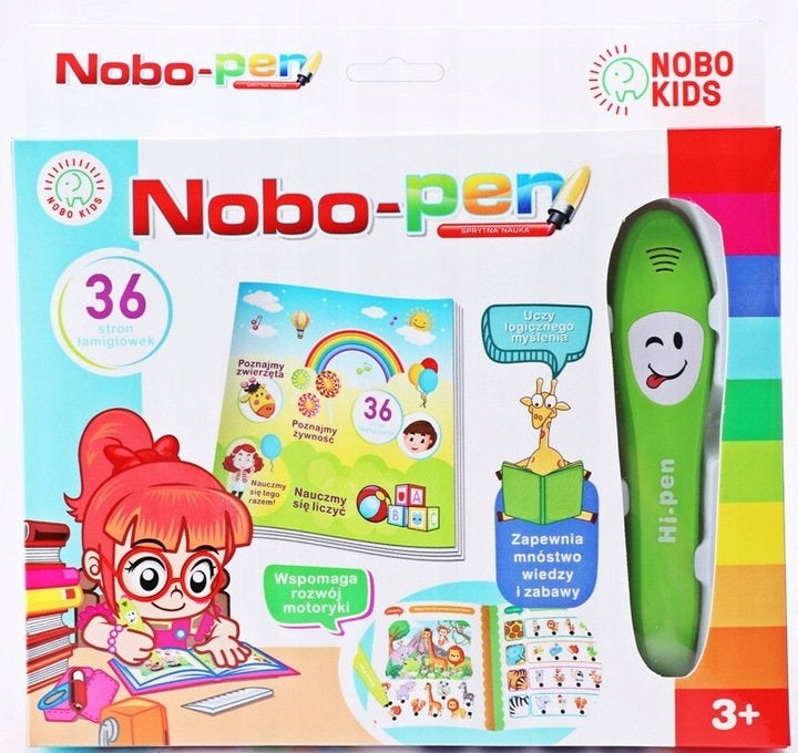 TALKING PEN EDUCATIONAL BOOK PUZZLES Brand Pegaz