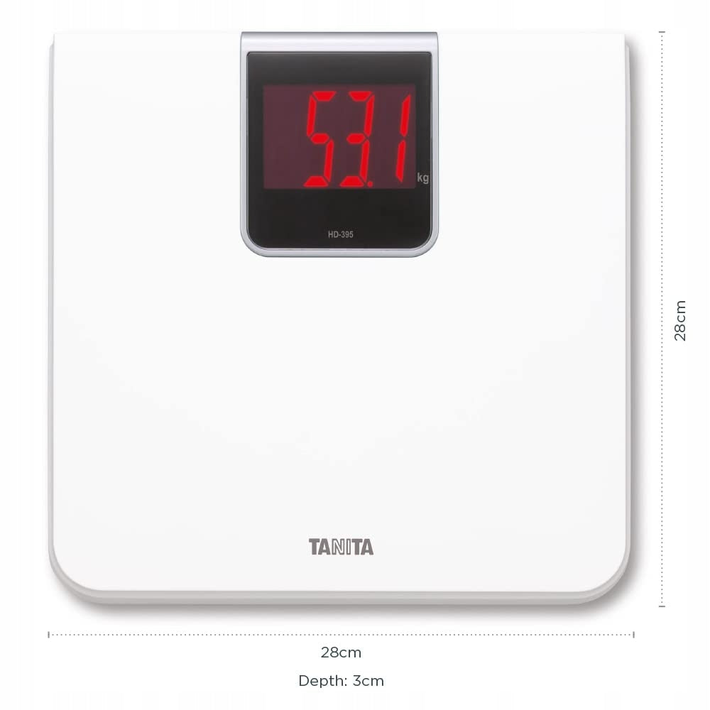TANITA Classic Digital Personal Scale White LED Display Manufacturer code 521915